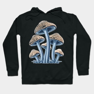 Fungi Fun: Cartoon Mushroom Print to Show Your Eco-Friendly Style Hoodie